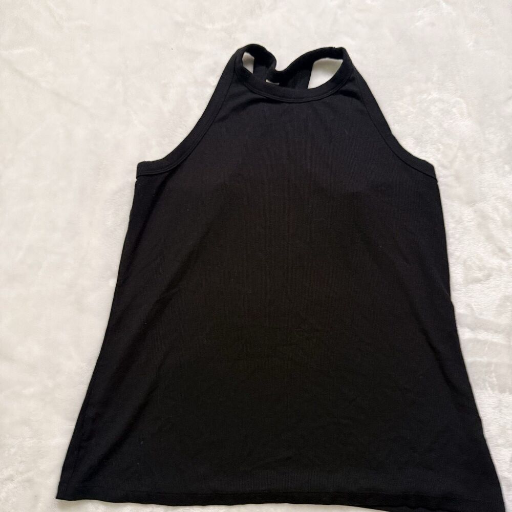 Old Navy Go-Dry Ultralite Black Breathable Running Tank - Womens Large